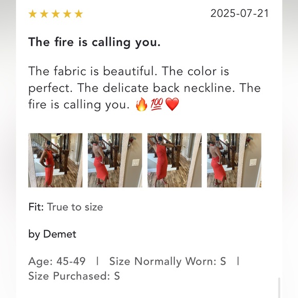 Anthropologie NWT Slinky Knit Halter Dress size XL. - Picture 10 of 16